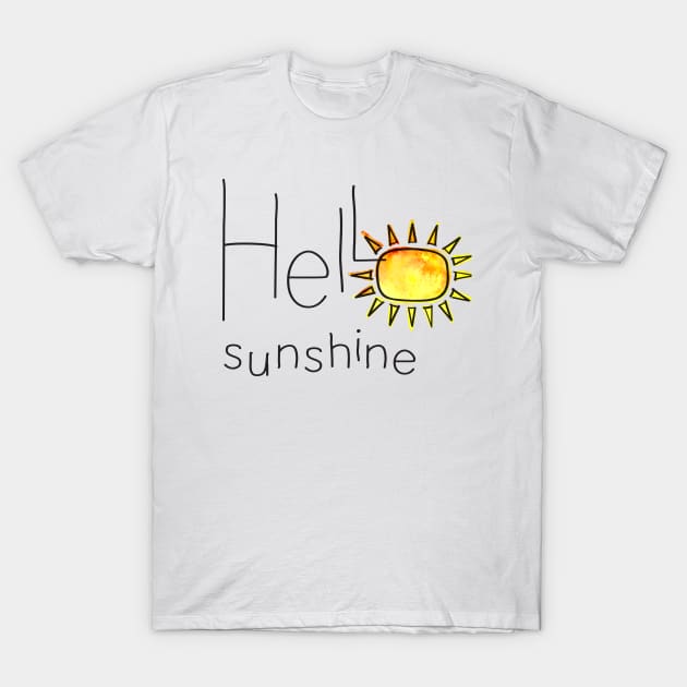 Hello Sunshine T-Shirt by MonkeyMade